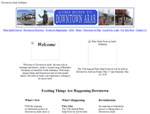 Tablet Screenshot of downtownarab.com